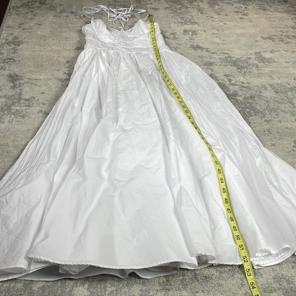 NWT Jonathan Simkhai Indy Bustier Maxi Dress White Bridal Wedding Vacation Sz 2 - Picture 8 of 14